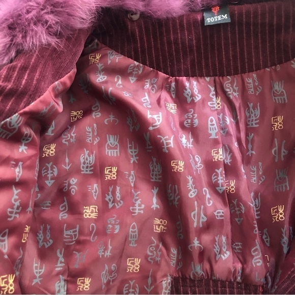 Totem Boho Cropped Corduroy Velvet Small - Picture 7 of 7